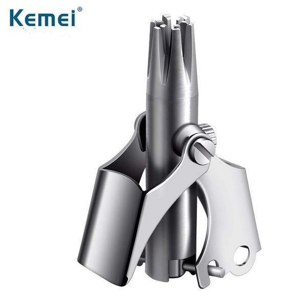

kemei es-108 manual washing nose hair wholesaler mechanical nose hair nose hair trimmer dhl ing