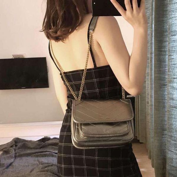 

2020 новый бродяга сумка одно плечо сумка-мессенджер мода lingge цепи