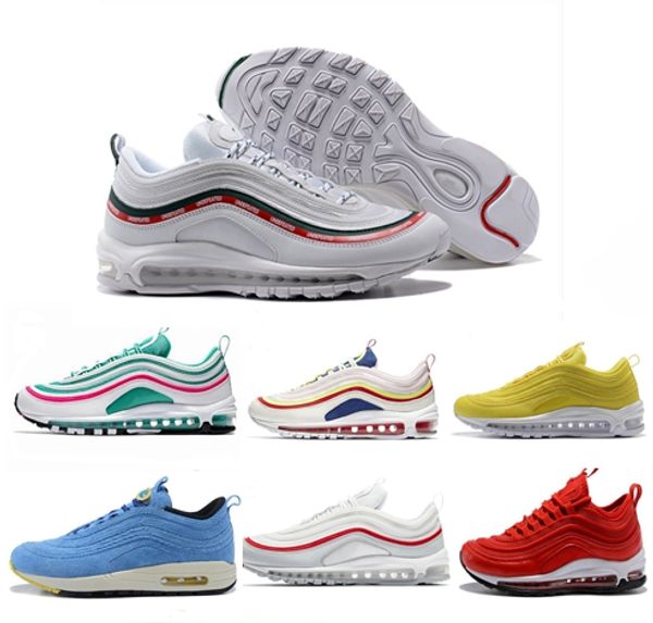 

2019 men running shoes balck metallic gold south beach prm yellow triple white designer women sports sneakers us 5.5-11