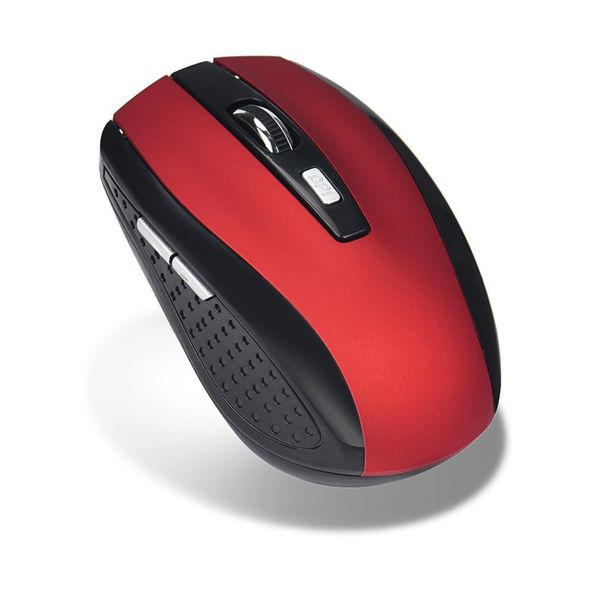 

2.4ghz 1000 dpi wireless optical mouse 6 key for games office leisure use