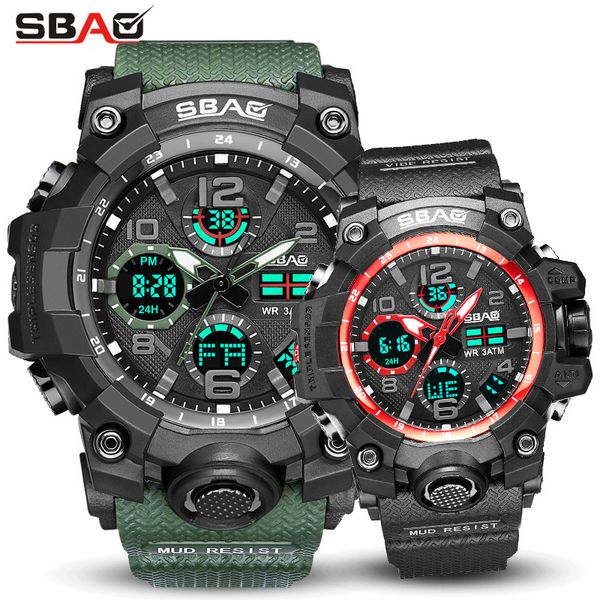 

lovers watches dual display digital led electronic quartz wristwatch waterproof sport watch for men and women 2019 couple watch, Slivery;brown