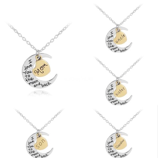 

european and american simple double-layer chain letter pendant necklace personality fashion women girl jewelry accessories#636, Silver