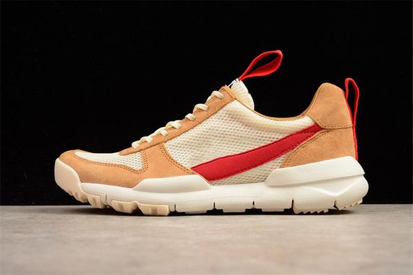 

2018 Tom Sachs Craft Mars Yard 2.0 Космический лагерь Повседневная обувь Limited Relesase AA2261-100 Натурал