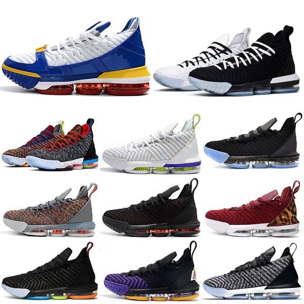 

2019 New 16 16s Mens Basketball Shoes Equality Fresh Bred I Promise Oreo 1 Thru 5 What The King Trainer Sports Sneakers 7-12