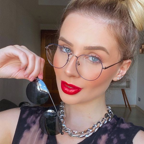 

double lens polarized sunglasses women brand design retro round sunglasses men clips clear glasses magnet frame driving glasses, White;black