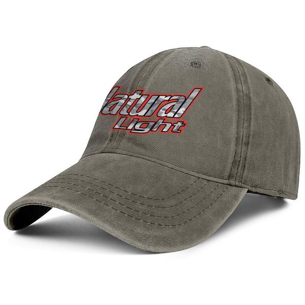 

natural light beer army red edge gray camouflage denim baseball cap cool fitted personalized classic hats oeiginal logo blue case, Blue;gray