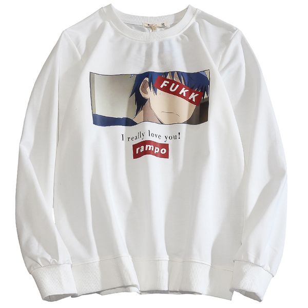 

stylish casual printed hoodie men thicken male long sleeve pullovers sweatshirt plus size long sleeve clothesing ee5wy, Black