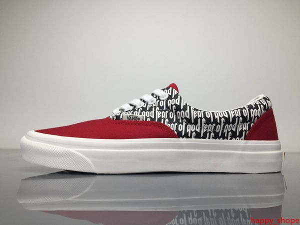 

fog x era dxg vn0a3mq5pzp страх божий повседневная обувь черный белый обувь мужчины hip hop hip hop обуви дизайнер runway обувь антипробуксо