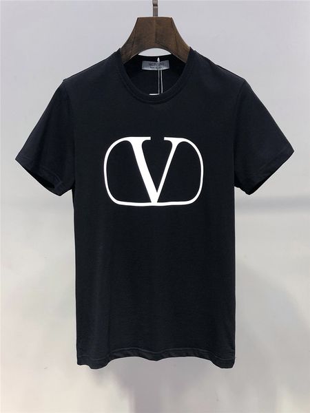 

2019 ummer de igner men t hirt letter print white brand clothing man 039 hort leevet hirt male luxury tee, White;black