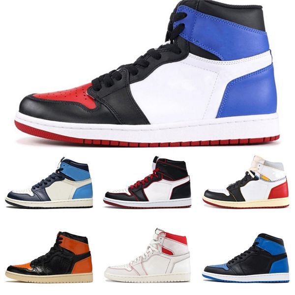 

2020 jumpman men basketball shoes 1 1s unc to chicago obsidian union travis scotts women mens trainer fashion sports sneakers #qa841