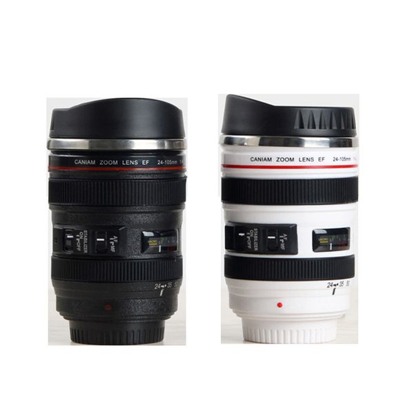 

Simulation len cup creative caniam camera len coffee cup 400ml tainle teel travel mug camera eo 24 105mm model drinking cup with lid