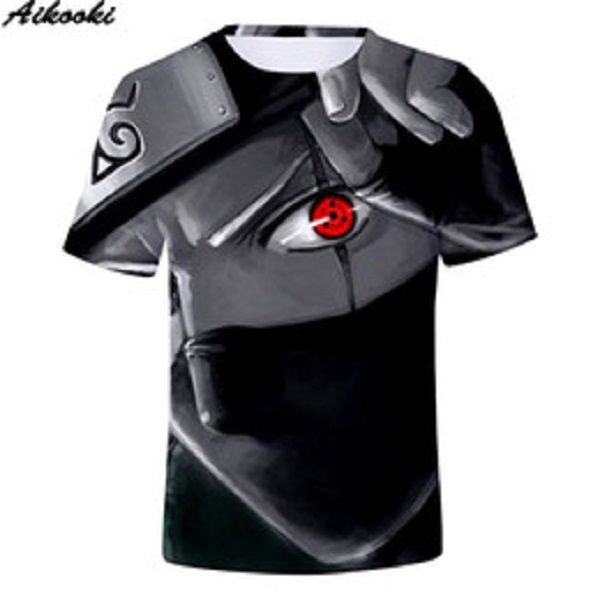 

men t shirt 3d t-shirt men harajuku women summer t-shirts men 3d naruto t shirt short sleeve men's, White;black