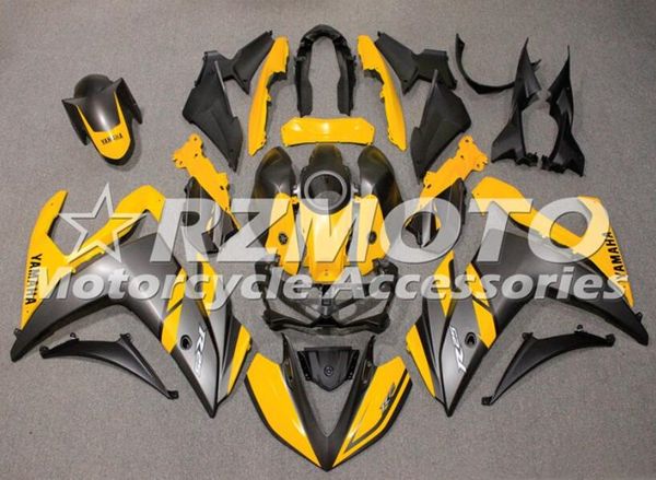 

new injection mold abs motorcycle fairing kit for yamaha r3 r25 2014 2015 2016 2017 2018 2019 bodywork set custom yellow gray