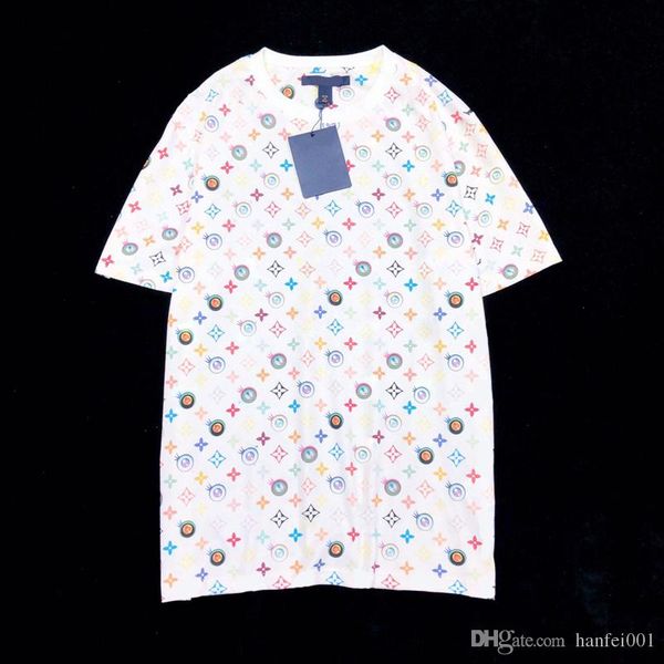 

2019 глаз монограмма логотип печать футболка мода мужчины высокое качество хлопок футболка повседневный женщин футболка футболка hflstx463, White;black