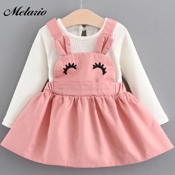 

melario baby dress 2019 summer toddler infant kids baby girl dress girls summer dresses briefs outfits casual children clothing, Red;yellow
