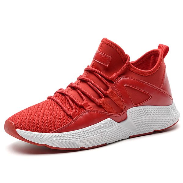 

x15 man spring casual shoes breathable light men lace-up new women s leather shoes wild personality shoes fashion big size 39-46, Black