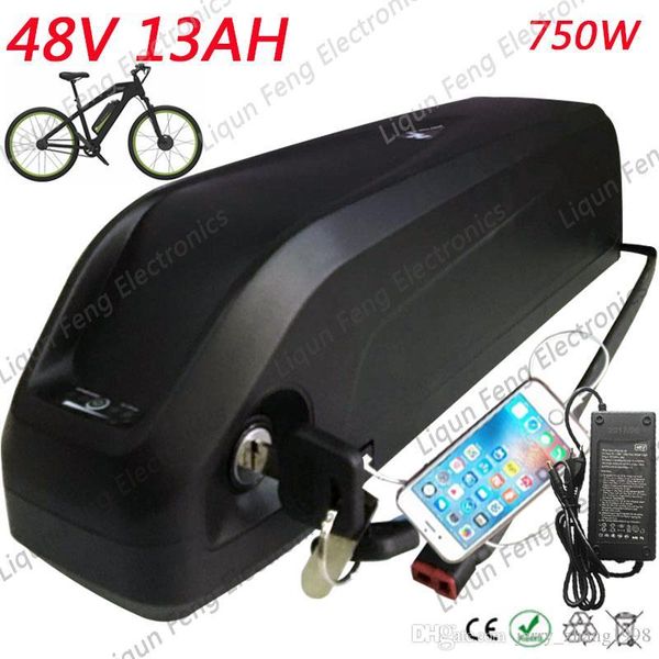 

bafang 8fun bbs02 bbshd mid motor power shark dolphin down tube battery 48v 13ah fat bike mountain bike road bike
