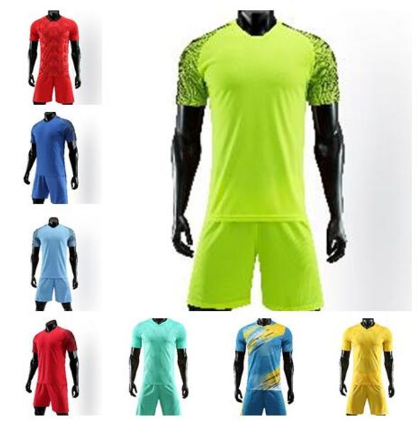 оптовые продажи 2019 трикотажные изделия футбола с шортами Настроенные подготовки Джерси Пользовательские команды Джерси футбол равномерная интернет-магазин для продажи мужчин Униформа