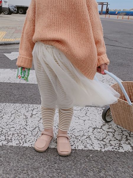 

als8n wear leggings panty children's panty girl's skirt 2020 autumn wear fake two-piece western style pants skirt children's, Blue