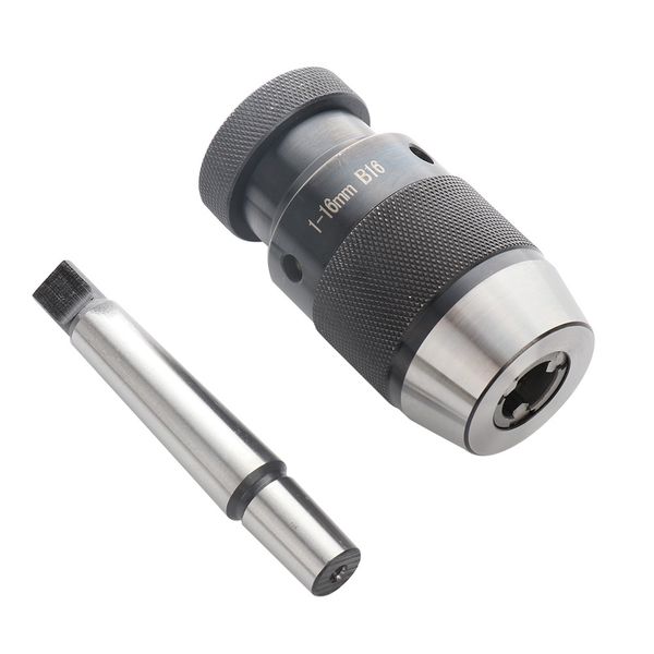 

self tighten keyless drill chuck clamping mt2-b16 arbor