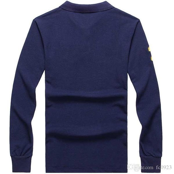 

мужская рубашка поло с длинными рукавами повседневная мужская футболка бренд качества мужские тройники поло размер m-4xl, White;black