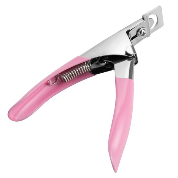 

u type false nail art uv gel cutters trimmers stainless steel manicure tool