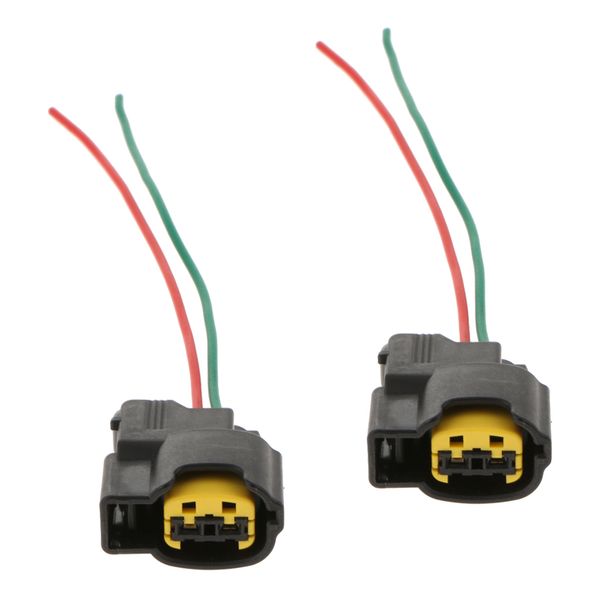 

ignition coil connector pigtail plug harness 2 way(2pcs