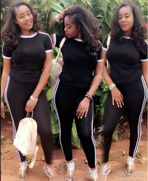 

женка дизайнеѬ из двђ аей, комплеков tracksuit  коѬоким Ѭђкавом  длиннми бѬ, Gray