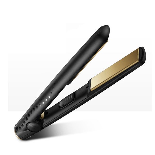 

new professional 9hd v gold professional hair straightener eu plug with retail box dhl fast ship in stock hair styling tools, Black