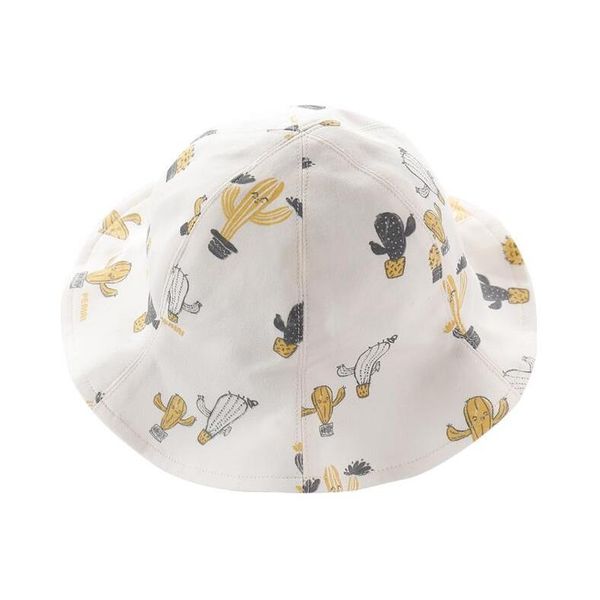 

spring and summer baby hat cute female baby visor child sunscreen fisherman hat, Blue;gray