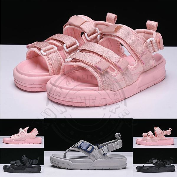 

2019 Triple Black Cool Grey Pink Womens Designer Sandals New Mens Tory Sandals Flip Flop Casual Shoes Ladies Male Luxury Slippers Slides
