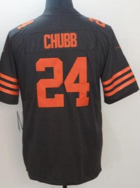 

мужской кливленд-13 24 джерси 6 людей рубашка вышивки и 100% сшитая 2020 vapor limited американских футбол трикотажных изделий 09, White;black