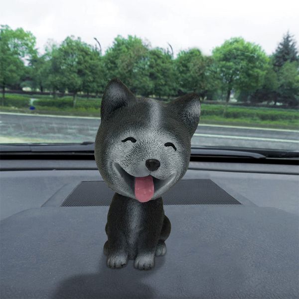 

swinging animated bobble dancer toy car decor nodding resin puppy dog auto interior home decoration