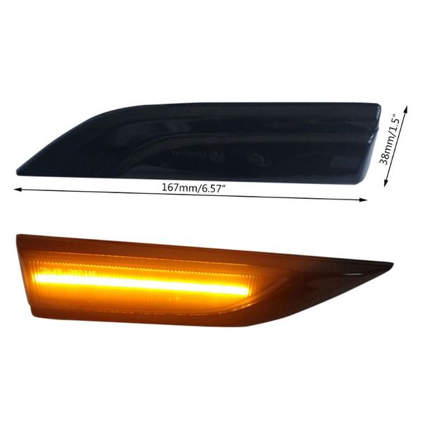 

dynamic led side marker turn signal light indicator for transporter t6 caddy