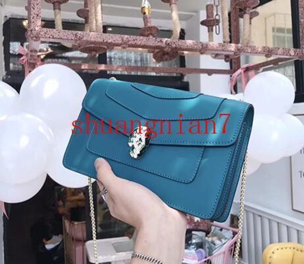 

2019 новый crossbody сумка женские сумки полоса плед письмо печати кошельки мода мягкая кожа золотая цепочка сумка сумки на ремне y-sl21
