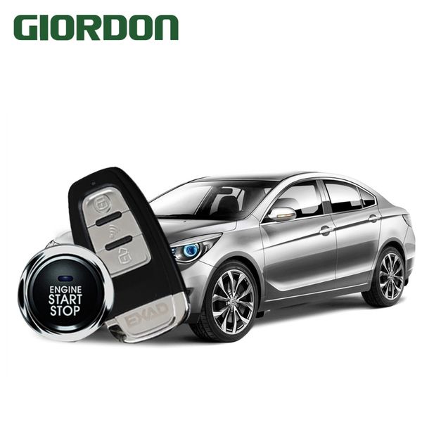 

mobile phone automatic induction control car one key start anti-theft system pke keyless access mobile phone remote start