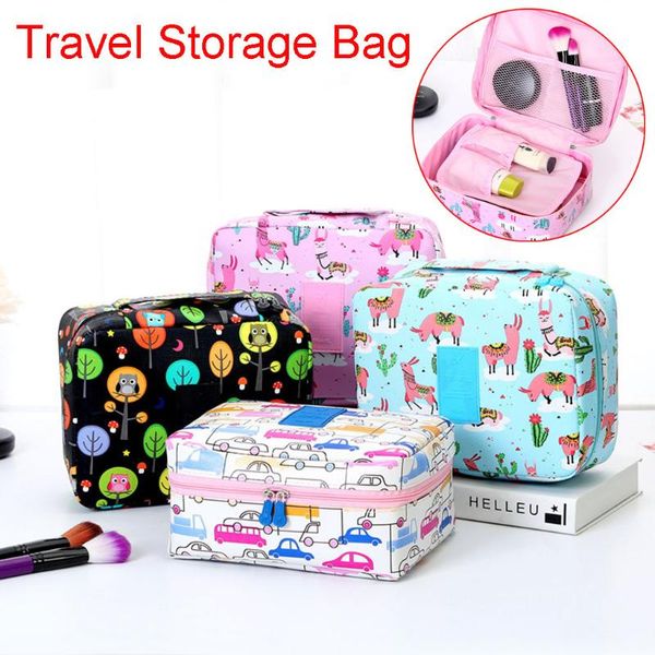 

travel cosmetic makeup bag toiletry case hanging pouch wash organizer storage travel kit bag ladies beauty pouch tool
