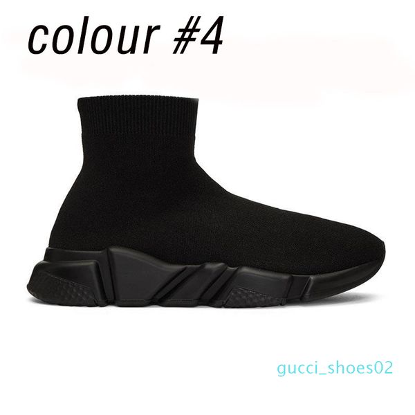 

2020 speed trainer socks shoes for men women triple black white red casual shoes fashion designer sneakers ankle boot g02