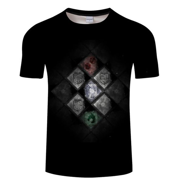 

2020 summer new t shirt men 3d printed cotton slim fit style fashion tee wear animated character dragon ball t shirt, White;black