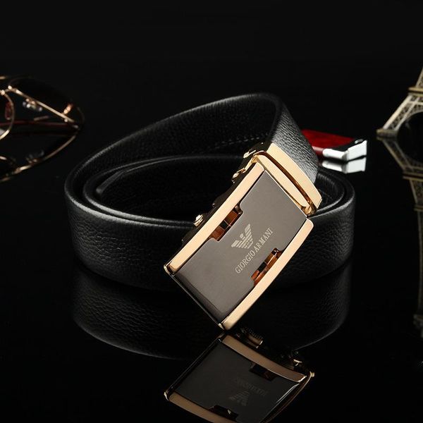 

мода ceinture мужские роскошные пояса для женщин пояса из натуральной кожи для мужчин бренд дизайнер cintos мужской высокое качество автомат, Black;brown