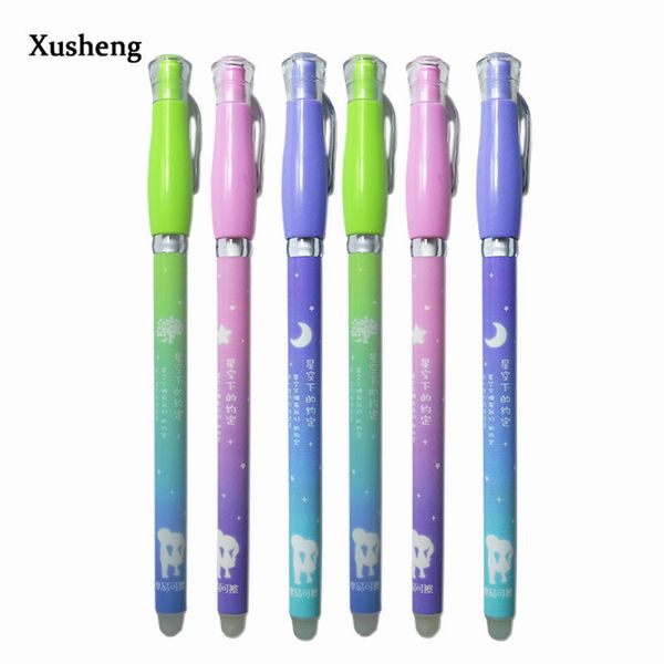 

луна snowflake 0.38mm стираемая ручка гелевая ручка студент канцтовары студент канцелярские товары подарок