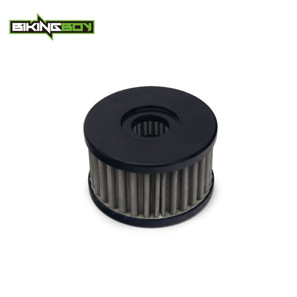 

bikingboy reusable oil filter dr650s dr 650 s 97 98 99 00 01 02 03 04 05 06 07 08 09 10 11 12 13 14 15 16 stainless steel