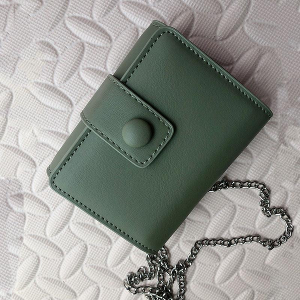 

fashion designer women with mirror lipstick bag makeup bag chain slung shoulder handbag cosmetic bag simple sweete35a#