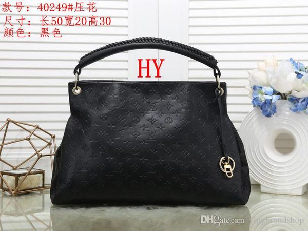 

latest 2019 new quality fashion leisure shoulder bag fashion women messenger bag canvas leather women bag brands 126