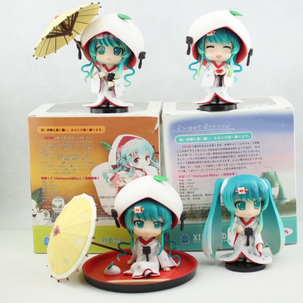 

toy gift model new youth gift anime hatsune q version snow hatsune white no scale ver all 4 hands