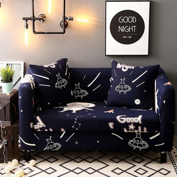 

cartoon floral pattern elastic stretch furniture all-inclusive sofa covers for living room slipcover sofa seat cover 1-4 seater