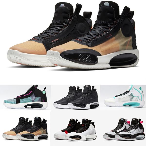 

новый jumpman xxxiv 34 затмение синий пустоты зеленый белый черный красный mens basketball обувь высокого качества 34s мужские спортивные кр