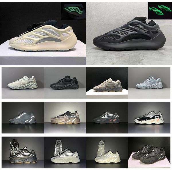 

высокое качество stock x 700 инерционные кроссовки vanta 700 v3 alvah azael 3m светоотражающий магнит v2 mist alien mens women runner traine