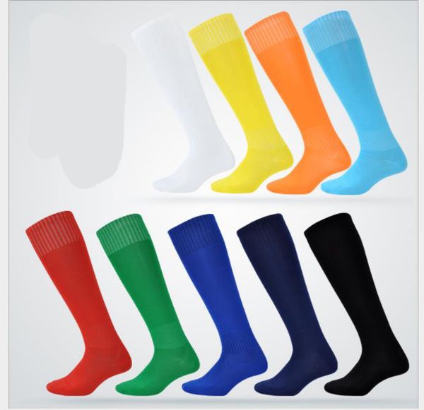 

teenager soccer soccer stockings, men's soccer stockings, thin pure-color board sports socks, Black