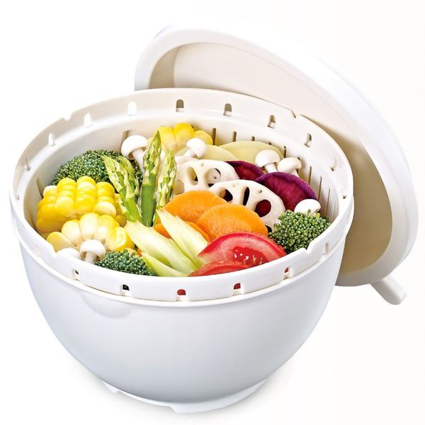 

fruit vegetable cutting bowl multifunctional drain bowl salad bowl salad machine